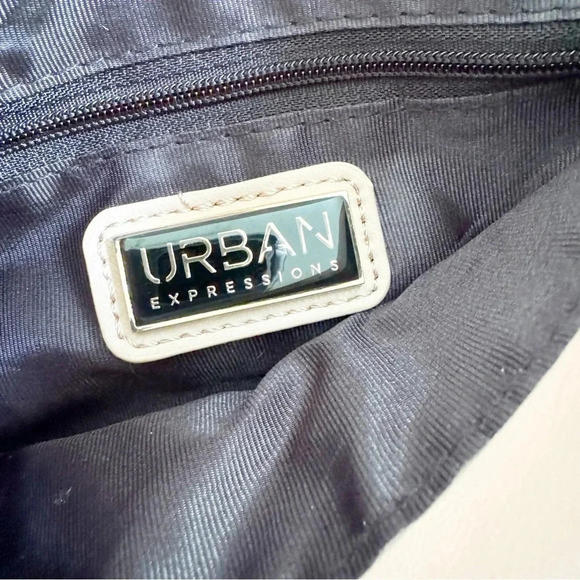 Urban Expressions Vegan Faux Leather Convertible Crossbody Bag Pink NWT - Picture 9 of 12